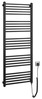 Elektriline rätikuivatiradiaator Sapho Metro-E ME513B, 50 x 134 cm, 500 W, matt must