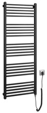 Elektriline rätikuivatiradiaator Sapho Metro-E ME513B, 50 x 134 cm, 500 W, matt must