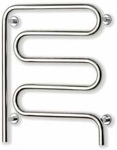 Veekütte rätikuradiator Elonika EN 50 x 62 SL, 620 x 500 mm, roostevaba teras, vasak