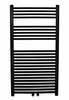 Veekütte rätikuradiator Ferro 600 x 1200 mm, must, 600/1200/RS,5