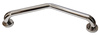 Kaardus vannitoa käepide Euroliux H7959, 25 cm, kroomitud