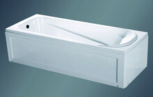 Akrüülvann Euroliux Pearl-150, 1500 x 700 x 520 mm, valge