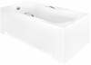 Akrüülnurgavann Besco Aria Plus WAA-130-PU, 130 x 70 cm, valge