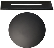 Vannisifooni viimistlusdetail Euroliux Mat black, must