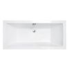 Akrüülvann Besco Quadro WAQ-175-PK, 175 x 80 cm, jalgadega, valge