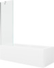Vann Mexen Cubik, 150 x 70 x 40 cm, valge/chromo