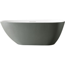 Vann, vabaltseisev AMUE-003GW, 170 x 75 x 60 cm, ovaalne