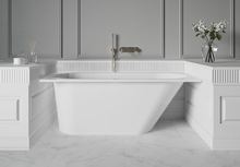 Vann, vabaltseisev SPN Art Stone Verona 1500, 150 x 73 x 60 cm, asümmeetriline