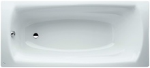 Vann Laufen Palladium, teras, 170 x 75 cm, 3 mm, valge, 135 l