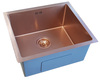 Roostevabast terasest valamu D4843HC COPPER, 480 x 435 x 220 mm, sifooniga