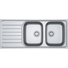 Valamu Franke Spark SKX 621-116, 101.0469.740, koos ventiiliga