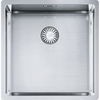Roostevabast terasest köögivalamu Franke Box BXX 210/110-45, 127.0372.489, 49 x 45 x 20 cm, koos ventiiliga