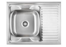 Roostevabast terasest köögivalamu Quadron Robin 111 HD111SAT8060P, 80 x 60 x 15 cm, parempoolne