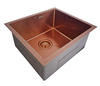 Roostevabast terasest valamu D5151HC Bronze, sifooniga