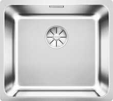 Roostevabast terasest allaplaatav valamu Blanco Solis 450-U Brushed InFino O.AF, 526120, harjatud teras