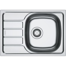 Roostevabast terasest valamu Franke Spark SKN 611-62/44, 62 x 43,5 cm, hõbedane