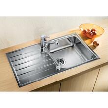 Roostevabast terasest valamu Blanco Livit XL 6 S 518519, 18/10 brushed, ekstsentrikuga