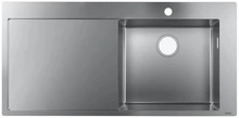 Valamu Hansgrohe S71 S715-F450, 43306800, roostevaba teras