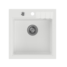 Graniidist köögivalamu Quadron Peter 110 HCQP5052BIK, 52 x 50 x 20 cm, valge