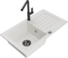 Graniidist köögivalamu Mexen Pablo 6510-20-670401-70-B, 75.2 x 43.6 x 16.1 cm, valge