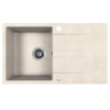 Graniidist köögivalamu Kuchinox Laut SBZ411Y, 76 x 44 x 17.4 cm, beež