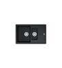 Graniitvalamu Franke Basis BFG 651-78, onyx, must