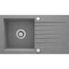 Graniidist köögivalamu Deante Zorba ZQZ S113, 76 x 44 x 15 cm, metallic hall