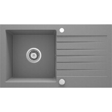 Graniidist köögivalamu Deante Zorba ZQZ S113, 76 x 44 x 15 cm, metallic hall