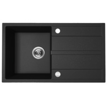 Graniidist köögivalamu Kuchinox Viti SBX711Y, 76 x 44 x 17.5 cm, must