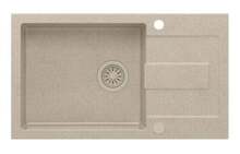 Köögivalamu Quadron Christian 136 XL, graniit, 78 x 45 x 18.5 cm, liivakarva
