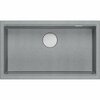 Köögivalamu Quadron Logan 110 HQD7644U5BSI, 76 x 45 x 23.5 cm, hõbedane kivi