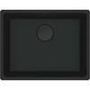 Graniidist valamu Franke MRG 110-52, 125.0683.233, 55.3 x 43.3 x 20 cm, must matt