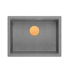 Graniitvalamu Quadron Logan 100 HQJ6045U5PVDC1U, 59,5 x 45,1 x 21,5 cm, hõbedane kivi