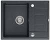 Graniitvalamu Quadron Morgan 116 HB8210U8-BSP2O, 62 x 50 x 21 cm, must teemant