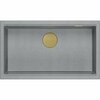 Köögivalamu Quadron Logan 110 HQD7644U5PVDG1I, 76 x 45 x 23.5 cm, hõbe kivi