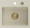 Graniidist köögivalamu Mexen Milo 6505441000-69-G, 43.5 x 41 x 17.1 cm, kuldne/pruunikas, sifooniga