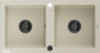 Graniidist köögivalamu Mexen Mario 6504822000-69-B, 820 x 436 mm, beež, sifooniga
