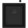 Graniitvalamu Franke Maris MRG 210-37, 125.0683.232, must matt, 40.3 x 43.3 x 20 cm