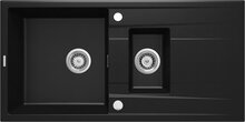 Graniidist köögivalamu Deante Eridan ZQE N513, 100 x 50 x 20 cm, Nero