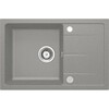 Graniidist köögivalamu Deante Leda ZRDS113, 67 x 44 x 16.4 cm, metallic grey