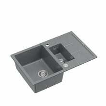 Graniitvalamu Quadron Morgan 156 HB8224U5-BSP2O, 78 x 50 x 22 cm, hõbedane kivi