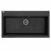 Graniidist köögivalamu Laveo Tau SBT7109, 90 x 50 x 21.5 cm, must