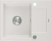 Graniidist köögivalamu Mexen Enzo 6506571005-20, 57.6 x 46.5 x 16.4 cm, valge, sifooniga