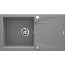 Graniidist köögivalamu Deante Evora ZQJ S113, 78 x 44 x 18 cm, metallic grey/hall