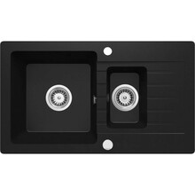 Graniidist köögivalamu Deante Zorba ZQZ N513, 76 x 44 x 15 cm, Nero