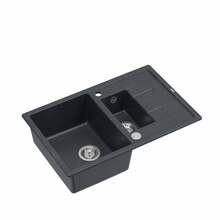 Graniitvalamu Quadron Morgan 156 HB8224U8-BSP2O, 78 x 50 x 22 cm, must teemant