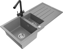 Graniidist köögivalamu Mexen Andres 6515-71-671600-70, 100 x 50 x 20 cm, hall
