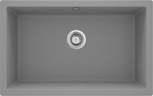 Graniidist köögivalamu Deante Corda ZQA S10D, 80 x 50 x 20.4 cm, metallic grey