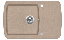 Graniitvalamu Aquasanita Lira SQL101AW 110, 780 x 500 x 200 mm, beige-sand