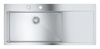Roostevabast terasest valamu Grohe K1000, 31581SD1